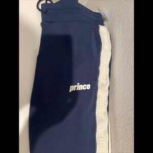 Prince Pickleball Men's Warm-Up Joggers - Navy Blue L